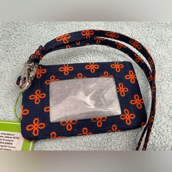 Vera Bradley Syracuse Collegiate Lanyard Wallet - Picture 6 of 14